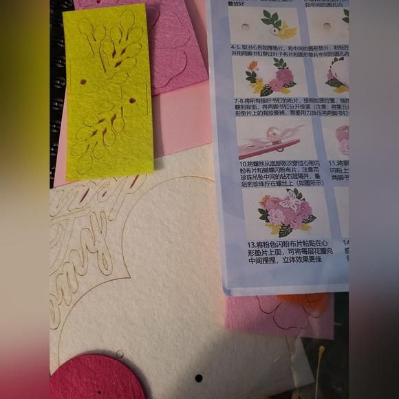 Mother's Day Do It Yourself Card, by Budding Beast. Kit Includes All You Need. - Picture 5 of 11